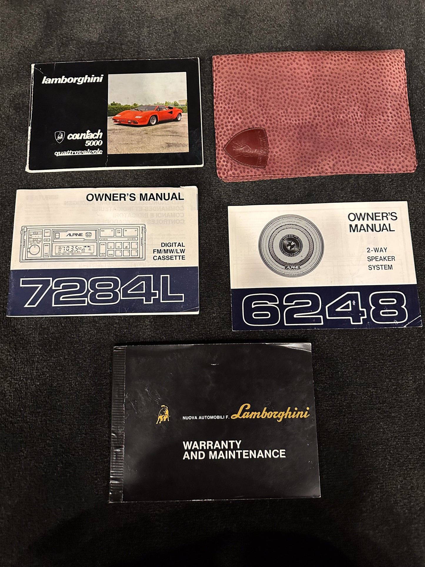 1985 Lamborghini Countach LP5000 QV "Downdraft" Specification FLA12877